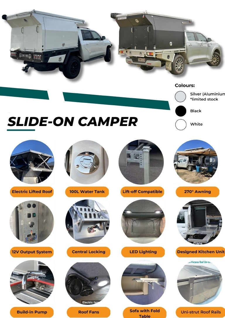 Pre-Made Slide on Camper