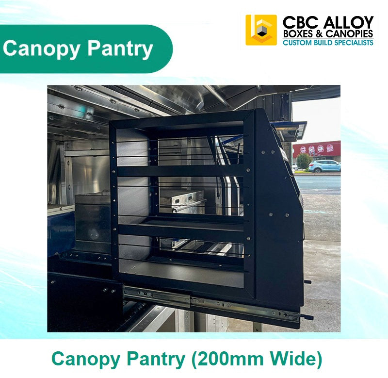 Pantry (Black) 200mm and 300mm