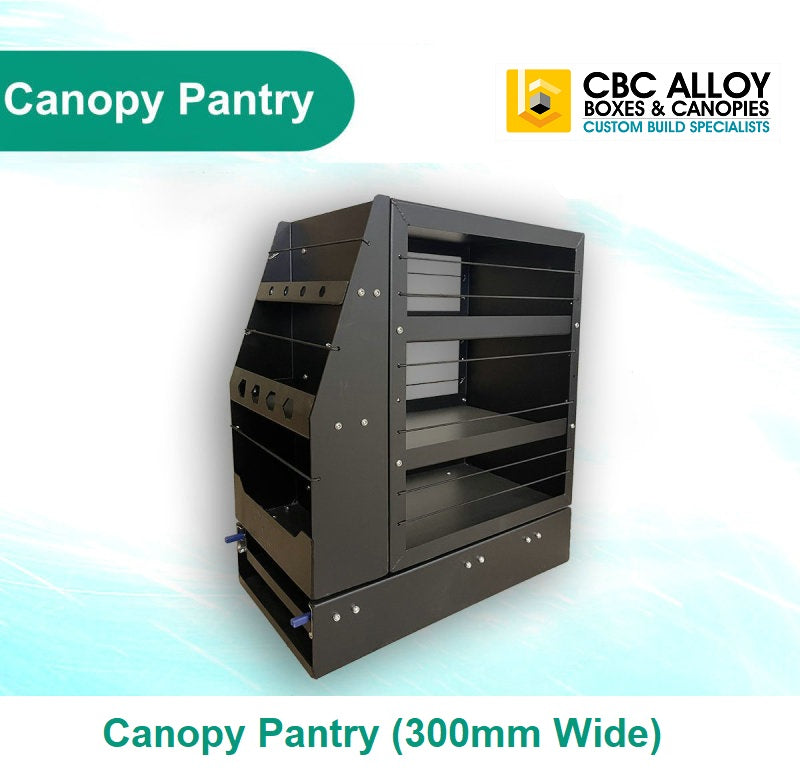 Pantry (Black) 200mm and 300mm