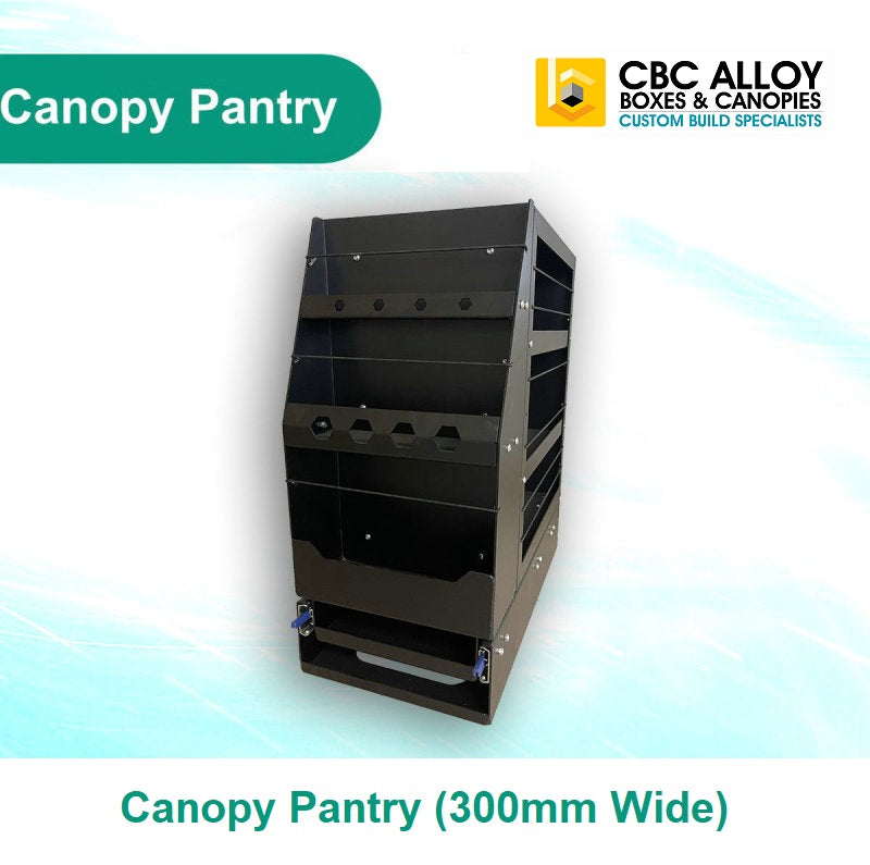 Pantry (Black) 200mm and 300mm