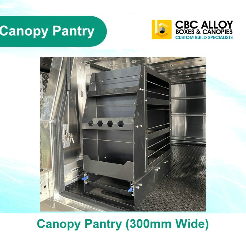 Pantry (Black) 200mm and 300mm