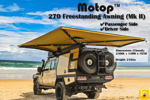 Motop - 270 Free Standing Awning
