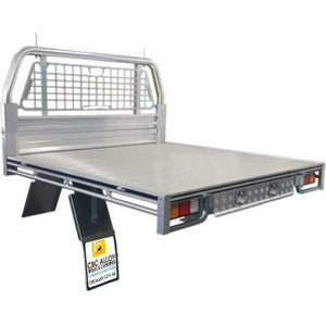 Ute Tray-Tray Deck with Headboard (Dual Cab)